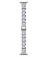 ფოტო #3 პროდუქტის Women's Amelia Skinny Stainless Steel Band for Apple Watch Band Size- 42mm, 44mm, 45mm, 49mm