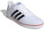 Фото #4 товара adidas neo Heawin 复古 低帮 板鞋 男款 白黑红 / Кроссовки Adidas neo Heawin EE9725