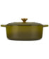 Фото #7 товара 6.75-Qt. Signature Enameled Cast Iron Oval Dutch Oven