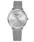 Фото #1 товара Часы Stuhrling Silver Tone Mesh 38mm