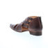 Фото #6 товара Bed Stu Brittany F392012 Womens Brown Leather Slip On Strap Sandals Shoes