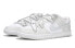 Фото #3 товара Кроссовки Nike Dunk Low GS Бело-серый