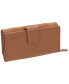 ფოტო #16 პროდუქტის Women's Pebbled Collection RFID Secure Mini Clutch Wallet