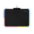 LogiLink ID0155 - Black - Monochromatic - Rubber - USB powered - Gaming mouse pad