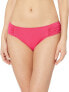 Фото #1 товара Seafolly Women's 236691 Bikini Bottom Persian Pink Swimwear Size 12
