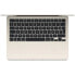 Фото #2 товара Ноутбук Apple MacBook Air M3 13,6 8 ГБ 512 ГБ Stellar Light AZERTY