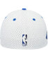 Фото #1 товара Men's White/Blue Dallas Mavericks Throwback 2Tone 59FIFTY Fitted Hat