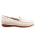 Фото #1 товара Trotters Deanna T2055-126 Womens Beige Leather Slip On Loafer Flats Shoes