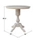 Фото #4 товара 36" Round Top Pedestal Table - 34.9"H