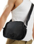 Bershka cross body back in black