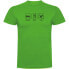 ფოტო #2 პროდუქტის KRUSKIS Sleep Eat And Ski short sleeve T-shirt