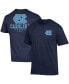 Фото #4 товара Men's Navy North Carolina Tar Heels Stack 2-Hit T-shirt