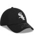 Men's Black Chicago White Sox Top Visor 39THIRTY Flex Hat Черный, M/L - фото #4