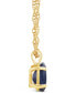 ფოტო #2 პროდუქტის Sapphire (1 ct. t.w.) Pendant Necklace in 14k Yellow Gold