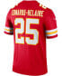 Фото #4 товара Men's Clyde Edwards-Helaire Red Kansas City Chiefs Legend Jersey