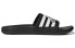 Фото #3 товара Шлепанцы мужские Adidas Adilette Comfort черно-белые