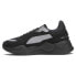 Puma Lqs X RsX Lace Up Womens Black Sneakers Casual Shoes 38704801