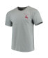 Фото #1 товара Men's Gray Arizona State Sun Devils Team Comfort Colors Campus Scenery T-shirt