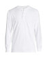 Фото #2 товара Big & Tall Super-T Long Sleeve Henley Shirt