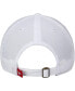 Men's White Indiana Hoosiers Primary Logo Staple Adjustable Hat