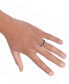 ფოტო #2 პროდუქტის Men's Two-Tone Textured Insert Wedding Band in Titanium