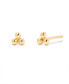 ფოტო #1 პროდუქტის 14K Gold-Plated Vermeil Peyton Earrings