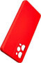 Beline Beline Etui Silicone Poco X5 Pro czerwony/red