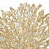 Wall Decoration 58,5 x 8,5 x 55 cm Crystal Golden Metal