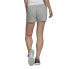 Sports Shorts for Women Adidas Essentials Slim Logo Grey