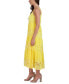 Фото #4 товара Women's Scoop-Neck Sleeveless Midi Dress