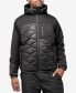 Фото #1 товара Men's Quilted Jacket with Hood