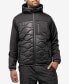 ფოტო #1 პროდუქტის Men's Quilted Jacket with Hood