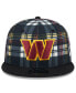 Фото #4 товара Men's Black Washington Commanders 2024 Sideline Statement 9FIFTY Snapback Hat