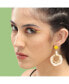 ფოტო #3 პროდუქტის Women's Circular Drop Earrings