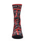 ფოტო #1 პროდუქტის Men's and Women's Socks Texas Tech Red Raiders Allover Logo and Paint Crew Socks