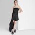 Women's Satin Tube Dress - Wild Fable Black L