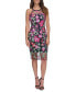 Фото #1 товара Платье Guess женское из сетчатого материала с вышитыми цветами