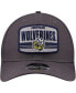 Men's Charcoal Michigan Wolverines Team Elevated 9SEVENTY Adjustable Hat - фото #2