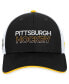 ფოტო #2 პროდუქტის Men's Black Pittsburgh Penguins Authentic Pro Alternate Jersey Trucker Adjustable Hat