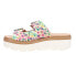 Фото #3 товара Chinese Laundry Surfs Up Floral Platform Womens Multi Casual Sandals BSLJ1AALD-