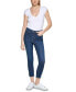 ფოტო #1 პროდუქტის Petite High Rise 27" Skinny Ankle Jeans