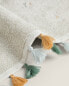 Children's tassel bath towel