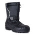 Фото #1 товара George Duck Style Snow Boot Men's 13 US Black Lace-Up Round Toe Wipe Clean Solid