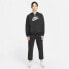 Фото #6 товара Толстовка с капюшоном женская Nike Sportswear Gym Vintage Чёрный