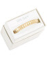 ფოტო #3 პროდუქტის Gold-Tone Thin Textured Bangle Bracelet, Created for Macy's