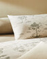 Toile de jouy pillowcase