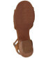 ფოტო #5 პროდუქტის Women's Modessa Woven Ankle-Strap Dress Sandals