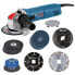 Фото #1 товара Bosch X-LOCK Winkelschleifer GWX 10-125 1000W + 25 tlg. X-Lock Zubehör-SET