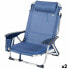 Фото #1 товара Пляжный стул Aktive Складной Тёмно Синий 51 x 76 x 45 cm (2 штук)