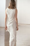 Фото #8 товара Платье из смесового льна со сборками — zw collection ZARA